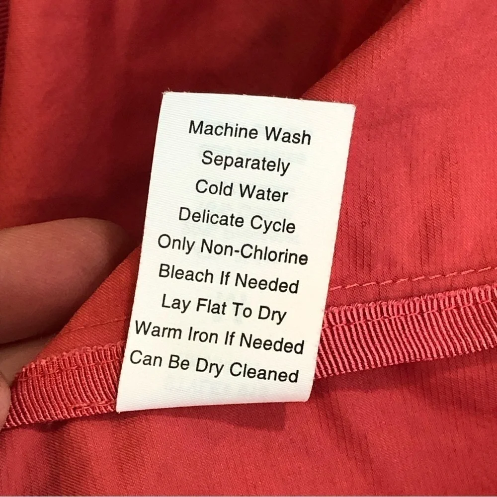CAbi jacket lightweight windbreaker moto zipper roll sleeves cropped salmon pink